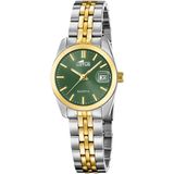 Lotus 19014/5 Polshorloge Dames Kwarts Groen Multi Staal