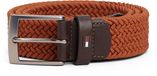 Tommy Hilfiger Adan 3.5 Ceinture Élastique Cinnamon Bark Taille: 100 | Riemen Outlet | Hommes | Orange