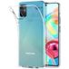 Phonillico® Transparant Gel TPU-hoesje voor Samsung Galaxy A71 - Ultradunne zachte siliconenbescherming