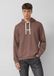 s.Oliver Sweatshirt met capuchon bruin