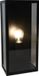 Merkloos Artdelight Rowin Buitenlamp wand h:35cm IP44 zwart+glas