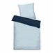 Tom Tailor Satine Beddengoedset Blauw 140x200 cm met Kussensloop 70x90 cm