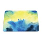 Bonamaison Rechthoekige muismat met digitale print, antislip onderkant, voor kantoor en thuis, 22 x 18 cm