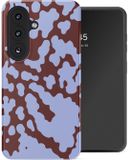 Selencia Hoesje - Geschikt voor Samsung Galaxy S26 FE - Backcover met Magnetische Ring - Moo'd Lavender Glow