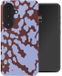 Selencia Hoesje - Geschikt voor Samsung Galaxy S26 FE - Backcover met Magnetische Ring - Moo'd Lavender Glow