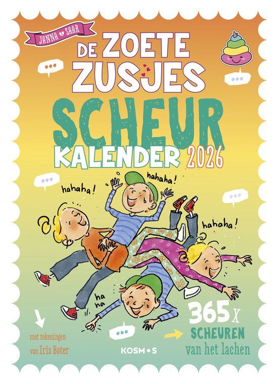 Kosmos Uitgevers De Zoete zusjes moppenscheurkalender - 2026