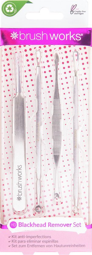 Brushworks Blackhead & Blemish Remover Set