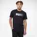 PUMA T-shirt en coton à manches courtes homme, noir