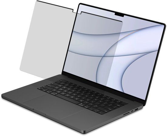 Accezz Magnetische Laptop Screenprotector - Geschikt voor de MacBook Pro 16 inch (2023) M3 chip / Pro 16 inch (2024) M4 chip / Pro 16 inch (2026) M5 chip / Pro 16 inch (2021) - A2485/A2780/A2991/A3186/A3403/A3428/A3429