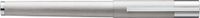 LAMY scala zilver vulpen - vulpen van geborsteld roestvrij staal & hoogglans verchroomde greep en clip - penpunt maat M - elegant, minimalistisch ontwerp - incl. inktpatroon T 10 blauw - rechtshandig