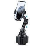 Miracase Drankhouder, mobiele telefoonhouder, geüpgraded, instelbare lange hals, universeel, handenvrij, auto, mobiele telefoonhouder, compatibel met alle mobiele telefoons