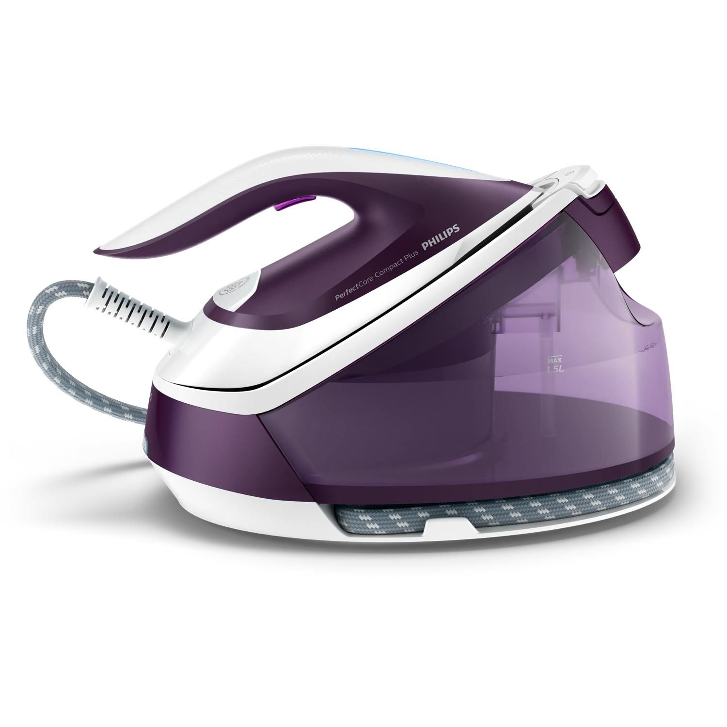 Philips PerfectCare Compact Plus GC7933/30 - Stoomgenerator - 2400W - Paars