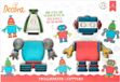 Decora Koekjesuitsteker Plastic - Robots pk/4