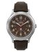 Timex Montre Expedition Field 36.5mm avec bracelet en cuir marron