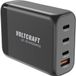 Voltcraft UC-3C1A100W02 USB-oplader 100 W 3x USB-C, 1x USB-A USB PD Zwart Binnen GaN