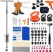 VEVOR Dent Puller Set (100 stuks) voor het verwijderen van deuken zonder spuiten met gouden lifter, brugtrekker, glijhamer, T-balk, lijmpistool, deukreparatieset