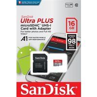 SANDISK MICROSDHC 16GB 80MB/S CL10