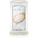 Kringle Candle Grote Geurkaars Zeezout & Tonka - Wit (ca. 110 uur)