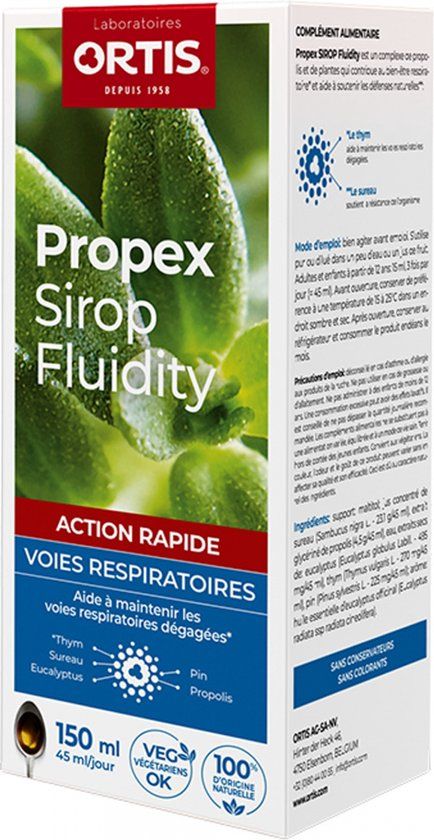 Ortis Propex Sirop Vloeibaarheid 150 ml