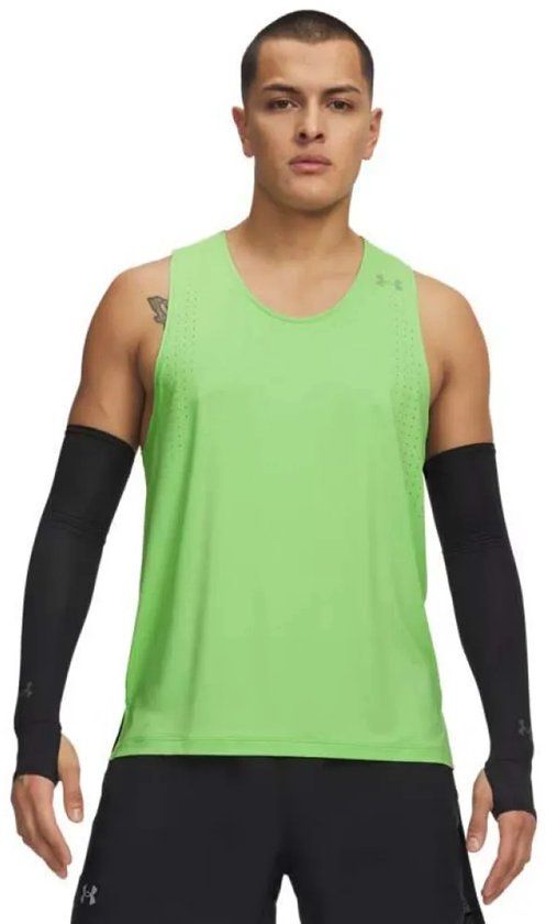 Under Armour Velociti Pro Mouwloos T-shirt Groen XL Man