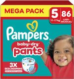 Pampers Baby Dry Pants Maat 5 - Mega Pack - 86 stuks - 12/17KG
