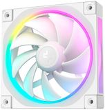NZXT DeepCool FL12 White - 120mm - 55 cfm - 500 - 2150 rpm - 32 dBA - 4-pin PWM - FDB ARGB Fan - wit