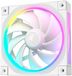 NZXT DeepCool FL12 White - 120mm - 55 cfm - 500 - 2150 rpm - 32 dBA - 4-pin PWM - FDB ARGB Fan - wit