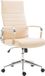 CLP Columbus Bureaustoel - Ergonomisch - Kunstleer - Creme