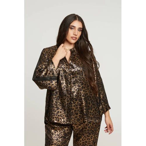 Mat Fashion blouse goud