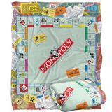 MONOPOLY Board Silky Touch Super Zachte Sprei Deken 152 x 127 cm