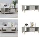 vidaXL Salontafel, betonkleur, 90x50x36,5 cm, houtvezel