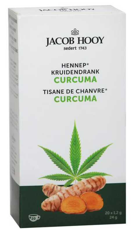 Hennep kruidendrank curcuma 20 zakjes
