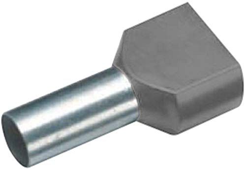 Vogt Verbindungstechnik 470308D Dubbele adereindhuls 1 mm² Deels geïsoleerd Rood 100 stuk(s)