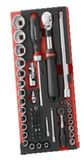 Facom MODM.RSGRP Foam Module 1/4" 1/2" Ratchet & Sockets OGV Grip & Screws