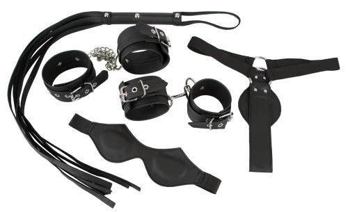 Vegan Fetish Vegan Bondage-Set - Zwart