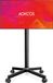 Support TV sur roulettes pour 32-55 65 pouces - Pivotant et inclinable et réglable en hauteur support TV sol