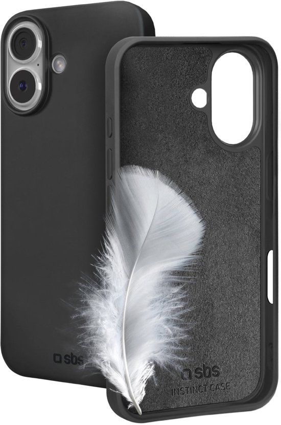 SBS Instinct Cover Apple iPhone 17 Zwart