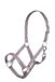 HKM Halster-Linz Zwart/Grijs/Wit/Rood Pony
