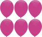 Haza Ballonnen verjaardag/thema feest - 200x stuks - donkerroze