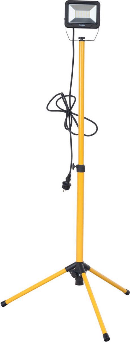 Prolight - STRALER LED 1X20W 1700LM OP STATIEF - Zwart - Metaal - Zwart - 2021
