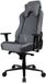 Arozzi Vernazza Vento™ Fauteuil de jeu - Tissu - Cuir artificiel - Gris cendré