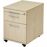 Bach Mobiel ladeblok met hangmappenlade 42,8 x 56 x 59 cm esdoorn