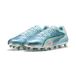 PUMA KING 20 ULTIMATE CA NYC FG/AG uniseks voetbalschoenen, Blauw/Groen, Maat 42,5