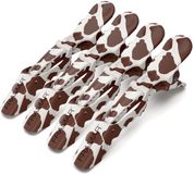 FRAMAR Glitter Haarspeldjes Kappersbenodigdheden - Haarspeldjes voor dames, haaraccessoires voor dames, kunststof, 4 stuks