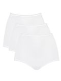Sloggi Women 24/7 Cotton Maxi (3-pack) - dames slip - wit