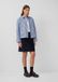 s.Oliver Navy Gestreept Recht Kledingmodel Rok