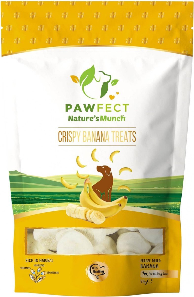 Pawfect Treats Banaan 55 gr.