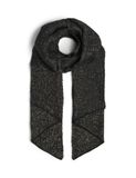 PIECES Dames PCPYRON Long Scarf NOOS BC sjaal, Zwart/Detail:Gold Lurex, One Size