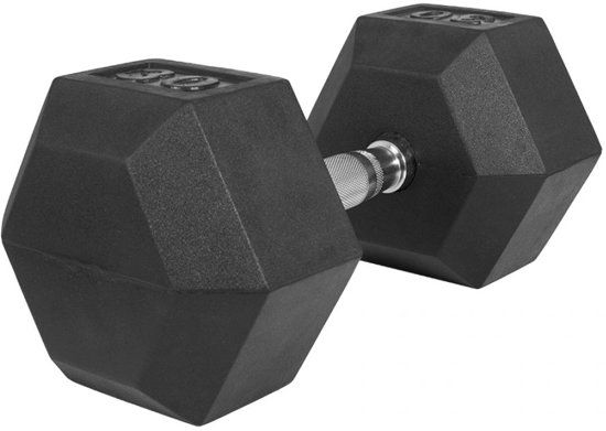 Gorilla Sports Dumbell 30 kg 1 x 30 kg Hexagon Rubber
