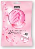 Sence Wegwerpmesjes Three Blades Vrouwen - 3 x 24 stuks - Voordeelverpakking